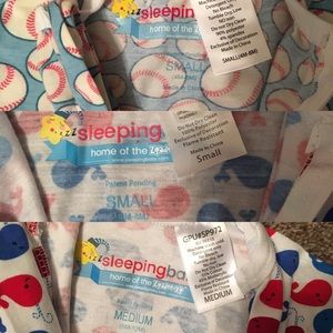Zippadee-zip sleeping baby sleepsack swaddle